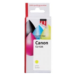 Picture 1 of Inktcartridge Quantore alternatief tbv Canon CLI-526 geel