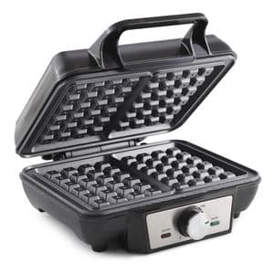Picture 1 of Wafelijzer Tomado voor 2 wafels zwart