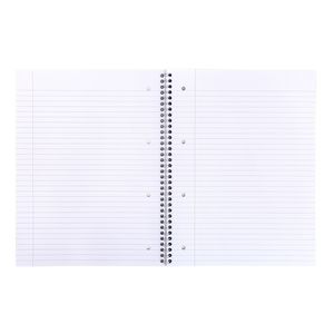 Picture 3 of Collegeblok Pukka Pad Jotta Recycled A4 lijn 4-gaats 110 pagina's 80gr groen