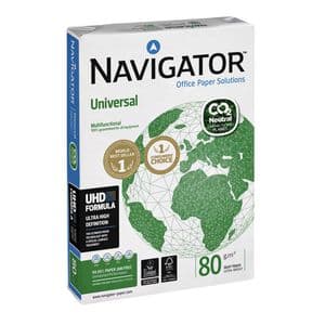 Picture 2 of Kopieerpapier Navigator Universal CO2 A4 80gr wit 500 vel