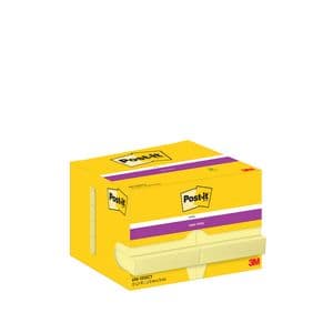Picture 4 of Memoblok Post-it 656 Super Sticky 51x76mm geel 12 stuks