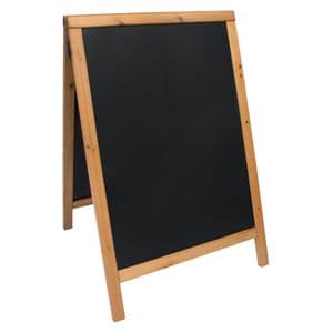 Picture 1 of Stoepbord Securit 550x850x30mm teak hout