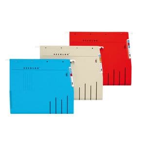 Picture 1 of Hangmap Djois Secolor recycled lateraal voor legbord rood
