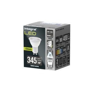 Picture 2 of Ledlamp Integral GU10 4000K koel wit 3.6W 400lumen