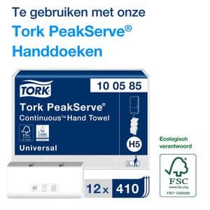Picture 2 of Handdoekdispenser Tork H5 Elevation PeakServe wit 552500
