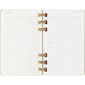 Picture 6 of Agenda 2025/2026 Moleskine 12M Academic Weekly 7d/1p Myrtle large kiwi