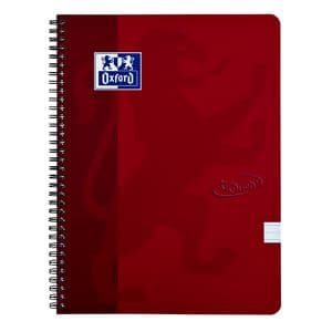 Picture 3 of Spiraalblok Oxford Touch A4 lijn 140 pagina's 80gr rood