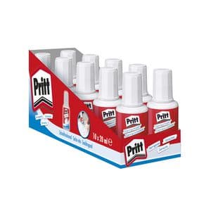 Picture 1 of Correctievloeistof Pritt flacon met kwast 20ml