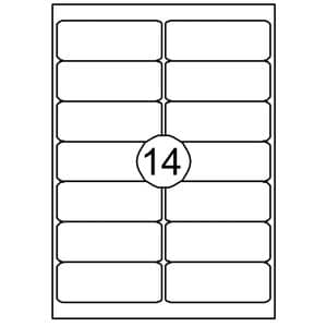 Picture 1 of Etiket Quantore 99.1x38.1mm 1400 stuks