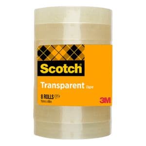 Picture 1 of Plakband Scotch 508 19mmx66m transparant 8 rollen