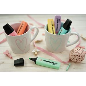 Picture 2 of Markeerstift STABILO BOSS Original 70/10 assorti 4 kleuren doos à 10 stuks