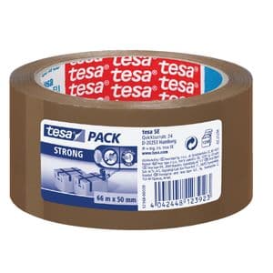 Picture 1 of Verpakkingstape tesapack® Strong 66mx50mm PP bruin