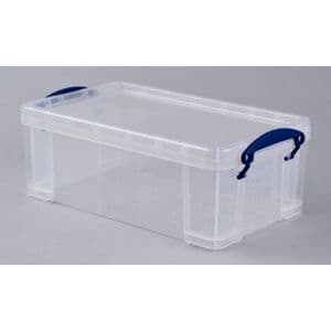 Picture 1 of Opbergbox Really Useful 5 liter 340x200x125mm transparant wit