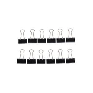 Picture 5 of Papierklem MAUL 213 Foldback 25mm zwart 12 stuks