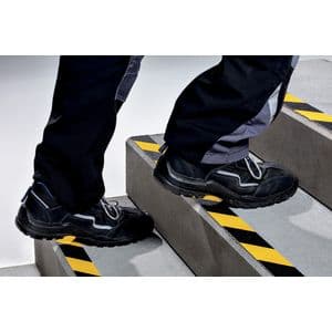Picture 3 of Antisliptape DURALINE GRIP+ 25mmx15m geel-zwart