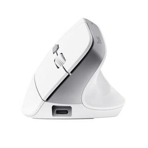 Picture 1 of Muis Trust ergonomisch BAYO II draadloos wit