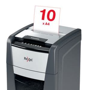 Picture 6 of Papiervernietiger Rexel Optimum Auto+ 225X P4 snippers 4x26mm