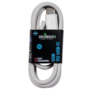 Picture 2 of Kabel Green Mouse USB-A to USB-C data Woven 1m