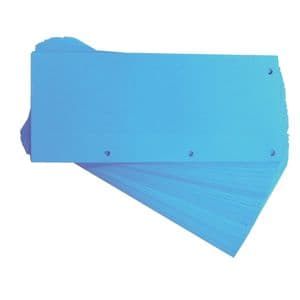 Picture 2 of Scheidingsstrook Oxford Duo 240x105mm blauw 60 stuks