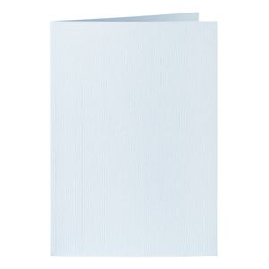 Picture 1 of Correspondentiekaart Papicolor dubbel 105x148mm babyblauw pak à 6 stuks