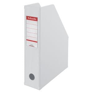 Picture 1 of Tijdschriftencassette Esselte VIVIDA opvouwbaar A4 wit