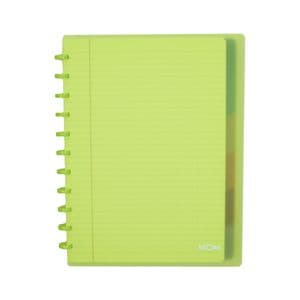 Picture 3 of Schrift Atoma A4+ lijn 120blz 90gr PP transparant assorti