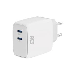 Picture 1 of Oplader ACT 65w 2-poorts usb c wit