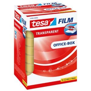 Picture 1 of Plakband tesafilm® 66mx19mm Transparant 8 rollen