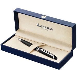 Picture 1 of Balpen Waterman Expert matt black CT medium
