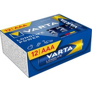 Picture 1 of Batterij VARTA Longlife Power 12x AAA
