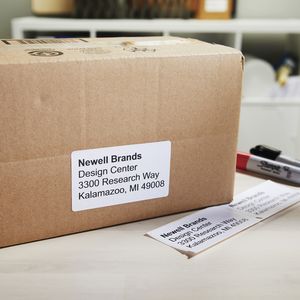 Picture 4 of Etiket Dymo LabelWriter 5XL verzendlabel 59x102mm 2 rollen á 575 stuks wit