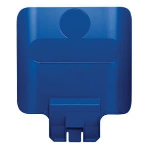 Picture 1 of Paneel Rubbermaid Slim Jim Recyclestation voor label blauw