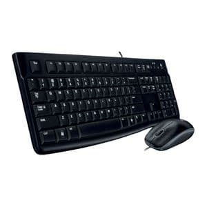 Picture 2 of Toetsenbord Logitech MK120 Qwerty + muis USB zwart