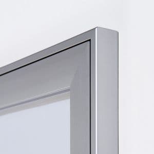 Picture 2 of Vitrinebord Quantore luxe 2x A4 zilver