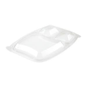 Picture 1 of Deksel bistro rechthoek 25.4cm x 17.4cm x 2.3cm ops transparant