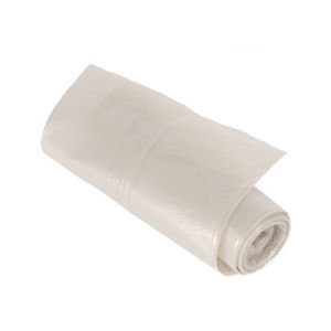 Picture 1 of Afvalzak 60cm x 80cm 130µm transparant 60L ldpe