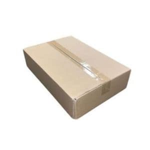 Picture 1 of Amerikaanse vouwdoos 430mm x 295mm x 95mm enkel golf B bruin onbedrukt
