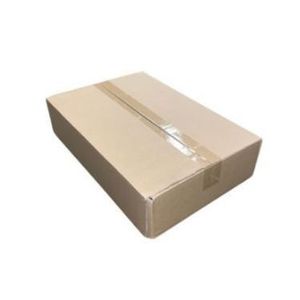 Picture 1 of Amerikaanse vouwdoos 430mm x 295mm x 95mm enkel golf B bruin onbedrukt