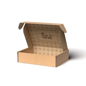 Picture 1 of Postdoos 355mm x 275mm x 90mm bruin this is for you