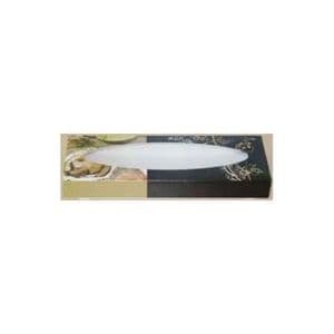 Picture 1 of Cateringdoos met venster 33.5cm x 11.5cm x 4cm goud/bruin parelmoer