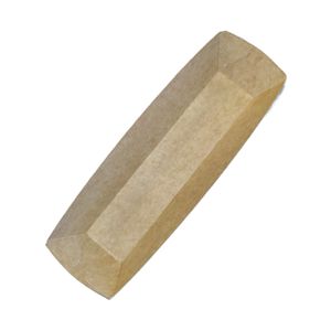 Picture 1 of Karton snackbak A16 bruin p2p 18.5x5x3.5 cm