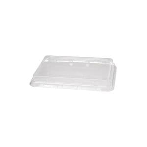 Picture 1 of Deksel rechthoek 23.9cm x 16.5cm x 2.8cm r-pet transparant