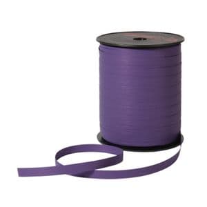 Picture 1 of Krullint paperlook 10mm x 250m violet onbedrukt