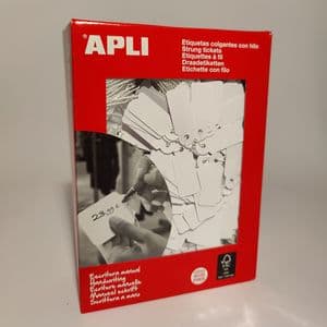 Picture 1 of Apli hanglabel 386 13mm x 34mm wit