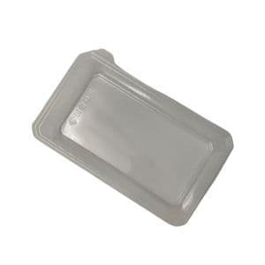 Picture 1 of Deksel sushi tray 21.6cm x 13.3cm x 3.3cm transparant ops