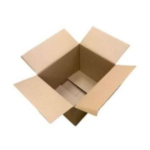 Picture 1 of Amerikaanse vouwdoos 488mm x 388mm x 377mm dubbel golf BC bruin onbedrukt