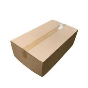 Picture 1 of Amerikaanse vouwdoos 305mm x 220mm x 100mm enkel golf B bruin onbedrukt