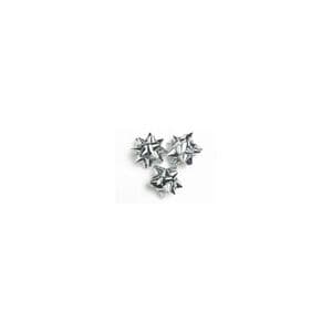 Picture 1 of Starbows metallic 25mm zilver met plakker