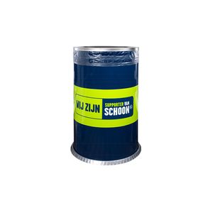 Picture 3 of Afvalzak 90cm x 110cm 70µm blauw 148L ldpe