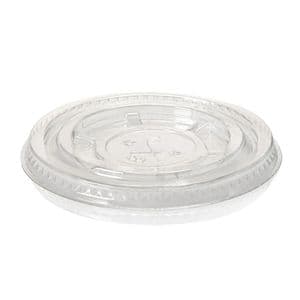 Picture 2 of Deksel rond met gat 95mm rpet transparant